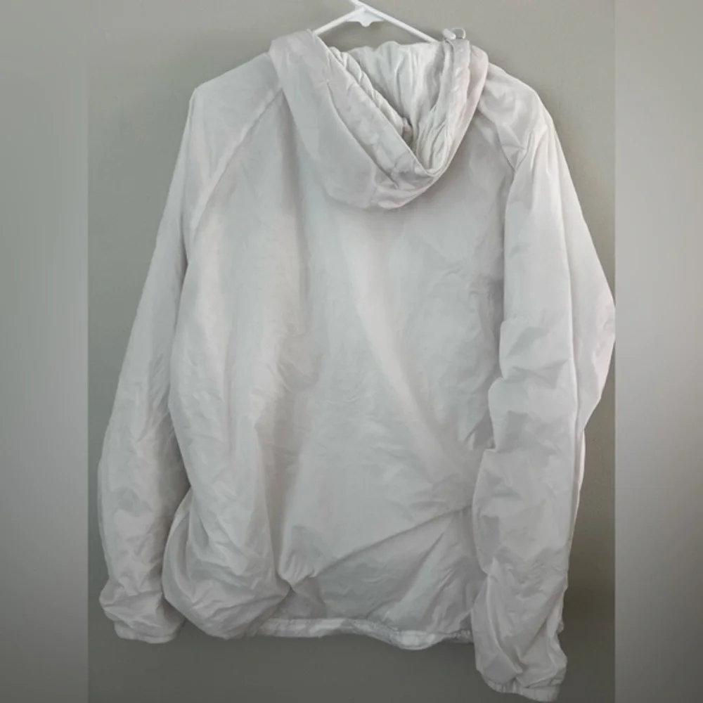 Charles‎ River Apparel White WOMENJacket with Black and Gold Lettering